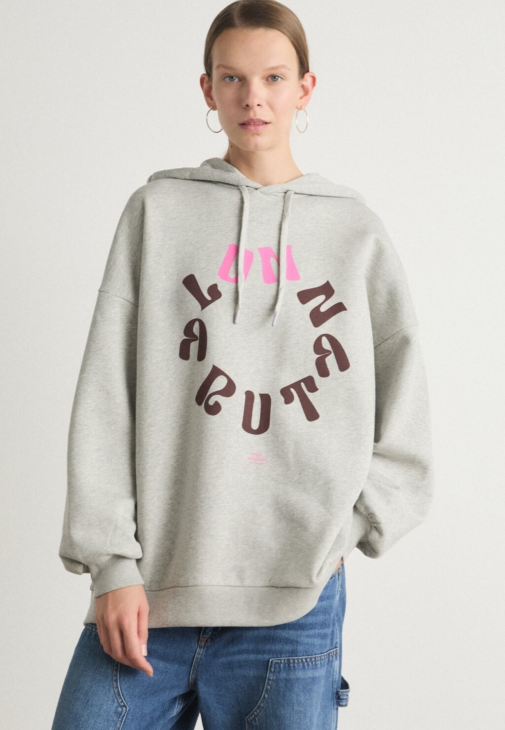 

Толстовка HARVEY HOODIE Mads Nørgaard, светло-серый