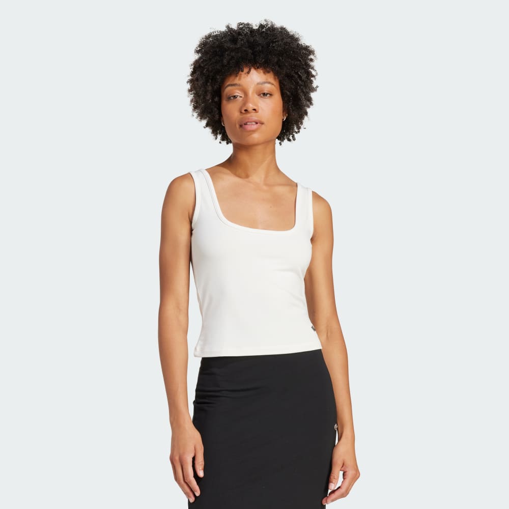 

Топ Adidas Premium Essentials Tank Top, цвет Cloud White