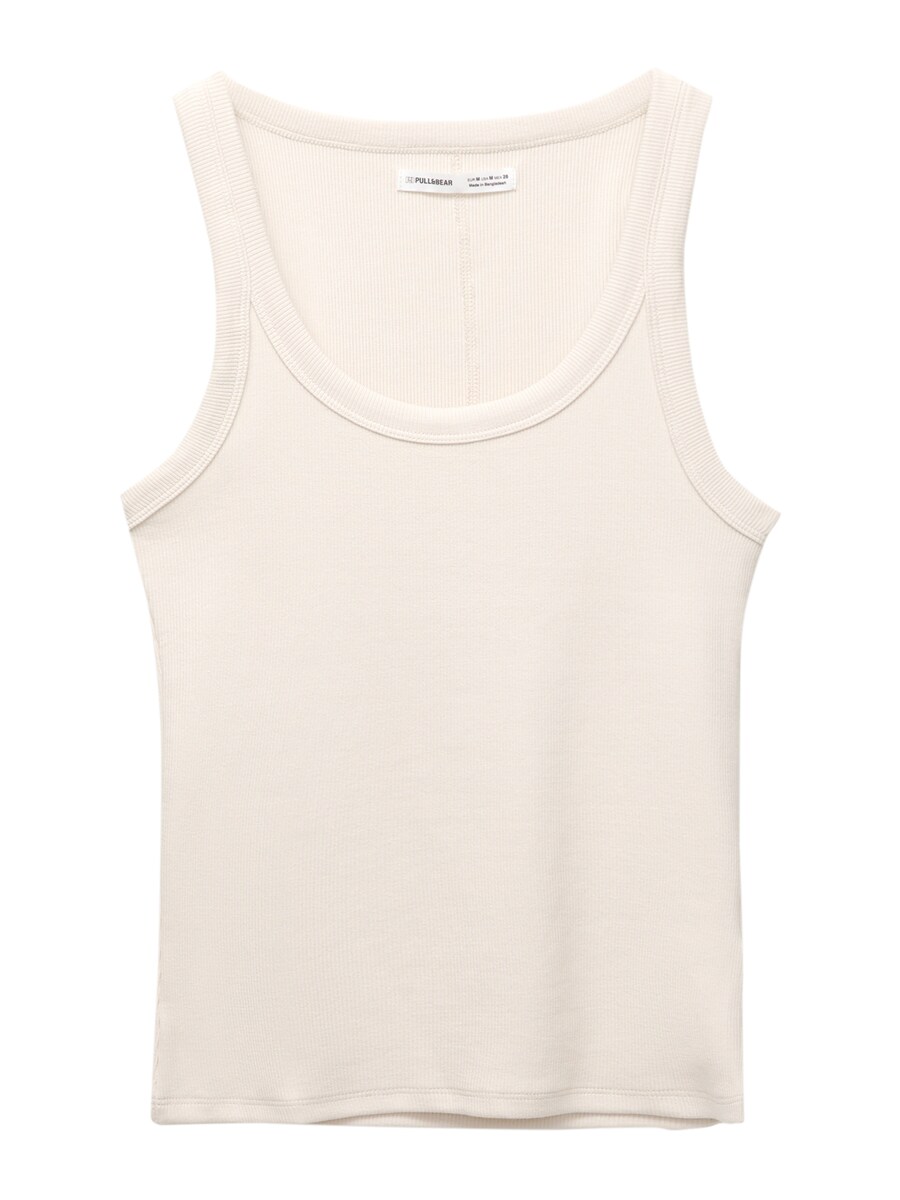 

Топ Pull&Bear, светло-бежевый