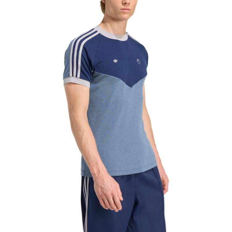 Футболка Jude Bellingham SS25 мужская Adidas Originals, синий — фото 4
