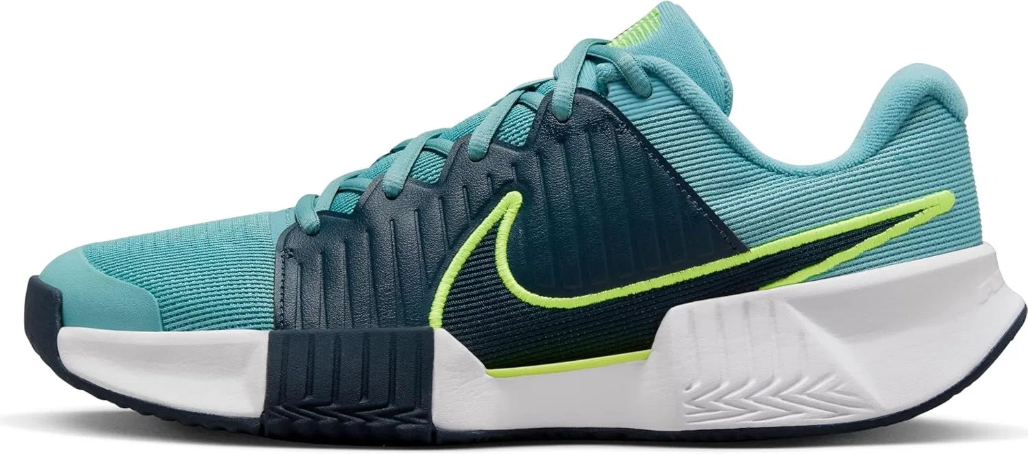 Кроссовки теннисные Nike Zoom GP Challenge Pro, Denim Turquoise/Volt/Armory Navy