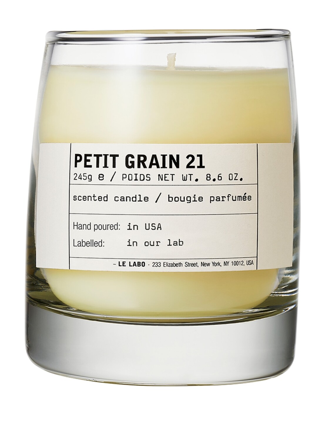 

Ароматическая свеча Le Labo PETIT GRAIN 21