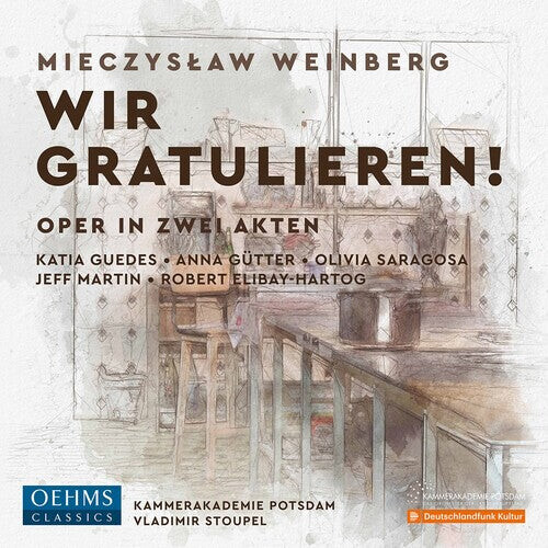 

CD диск Weinberg / Guedes / Stoupel: Wir Gratulieren