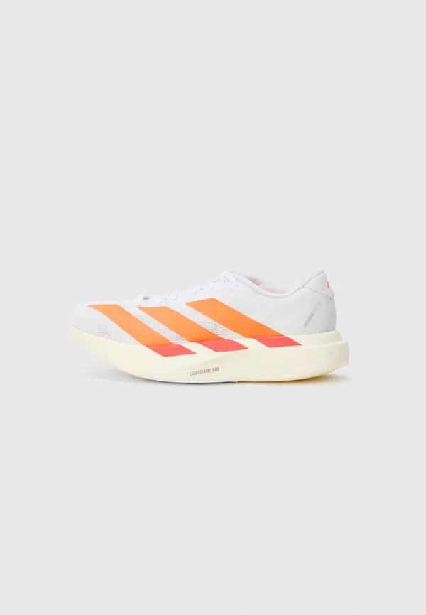 Кроссовки adizero evo унисекс Adidas Performance, White/Pure Orange/Lucid Red