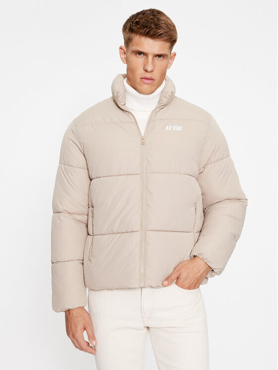 

Пуховик стандартного кроя Jack&Jones, бежевый