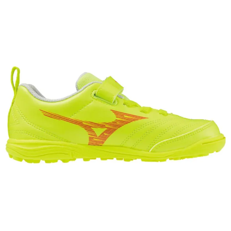 Mizuno Детские футбольные бутсы низкие противоскользящие износостойкие желтые — фото 3