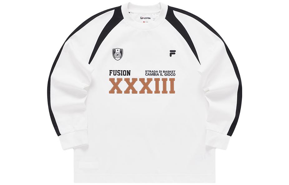 

FILA FUSION Толстовка унисекс белая