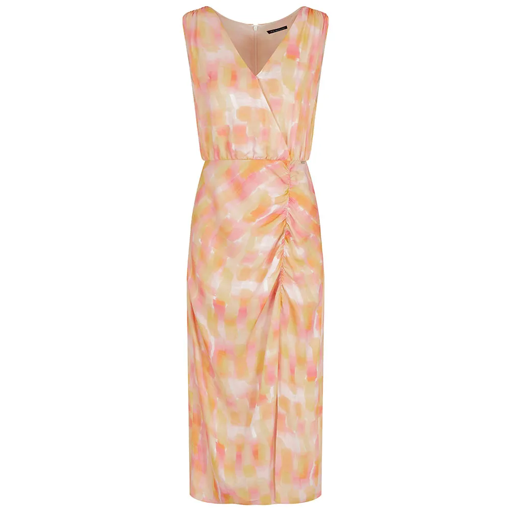 

Платье Armani Exchange XW000607_AF12743 sleeveless midi, оранжевый