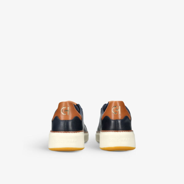 Кожаные кроссовки GrandPro Topspin с низким берцем Cole Haan, синий — фото 4