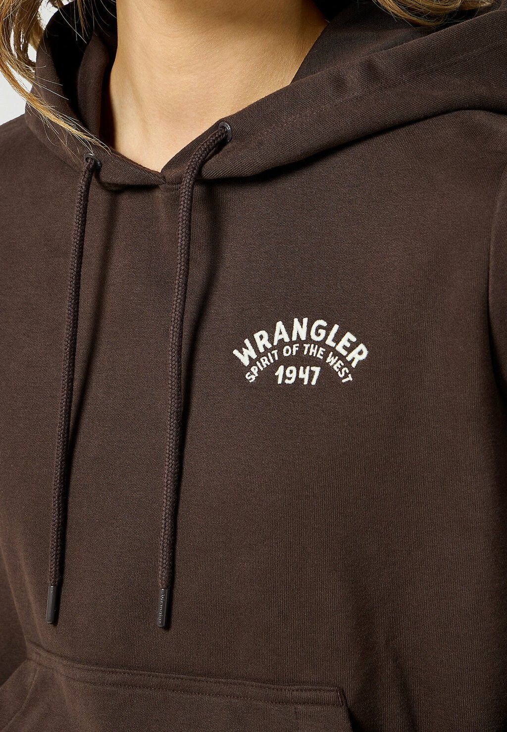 

Толстовка с капюшоном REGULAR Wrangler, коричневый