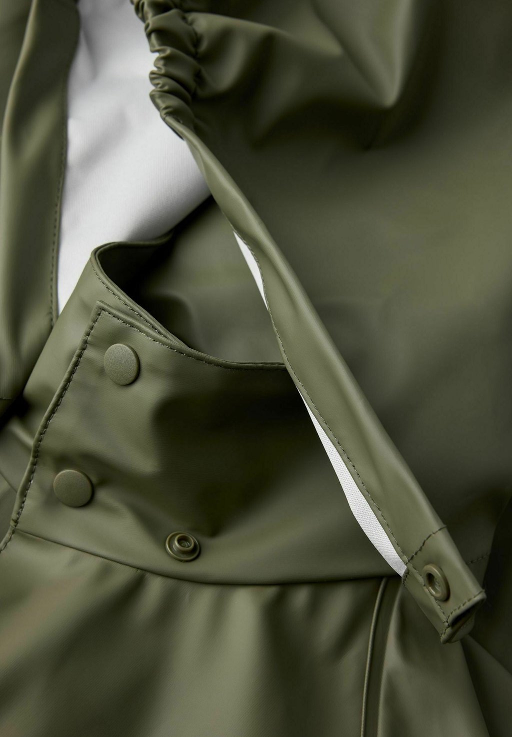Водонепроницаемая куртка SET UNISEX TWO SOON, цвет Dusty Olive — фото 4