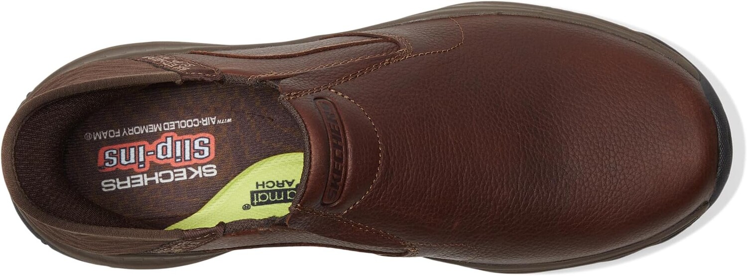 Кроссовки Craster Lanigan Hands Free Slip-Ins SKECHERS, цвет Red Brown — фото 2
