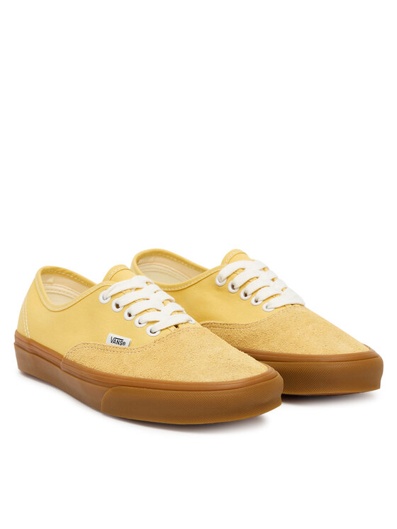 Тканевые кроссовки Authentic VN000D6GBK11 Vans, жёлтый — фото 2