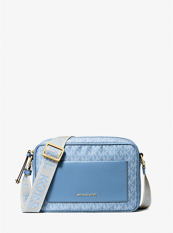 

Большая сумка Jet Set через плечо с фирменным логотипом Michael Kors, синий