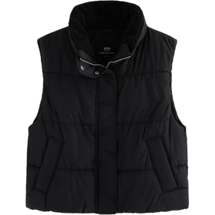 

Abercrombie＆Fitch Женская черная жилетка