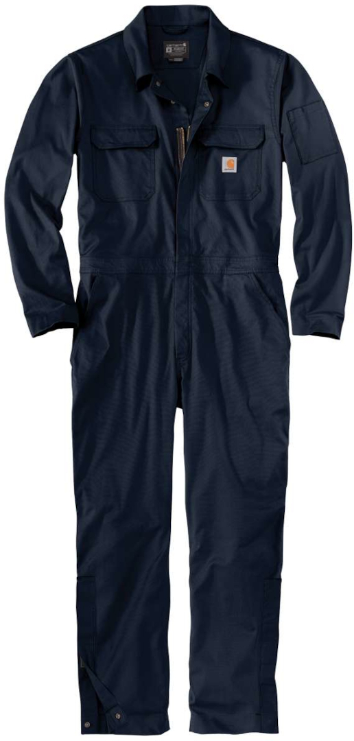 

Брюки Carhartt Rugged Flex Canvas Overall, темно-синий