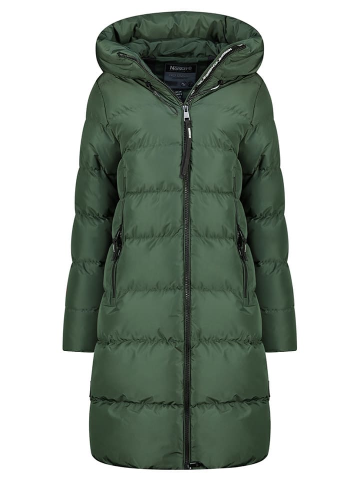 

Geographical Norway Зимнее пальто "Апрель" темно-зеленого цвета