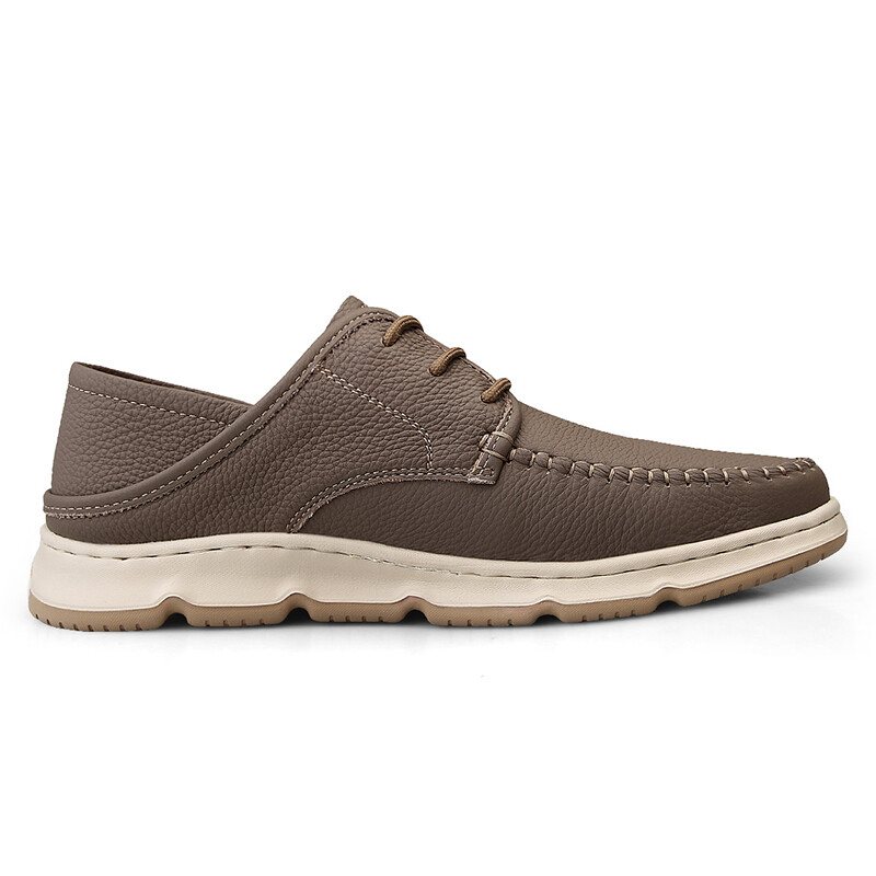 Туфли мужские Men"s Casual Men Low-Top Beck, хаки — фото 3