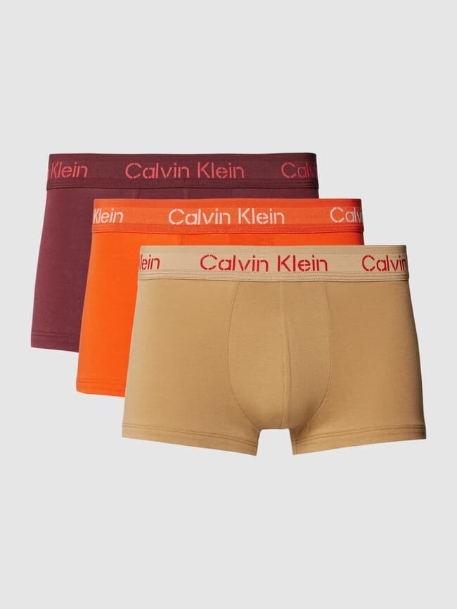 

Трусы на эластичном поясе, в упаковке 3 шт Calvin Klein Underwear, неоново-оранжевый