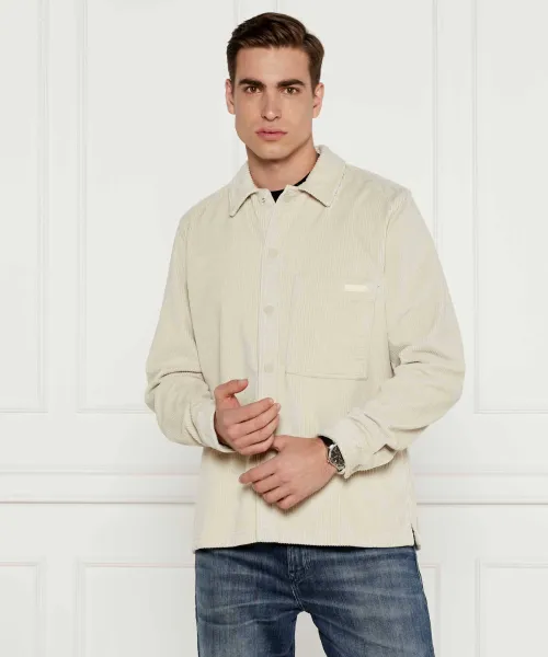 

Вельветовая рубашка Regular fit Calvin Klein Jeans, бежевый