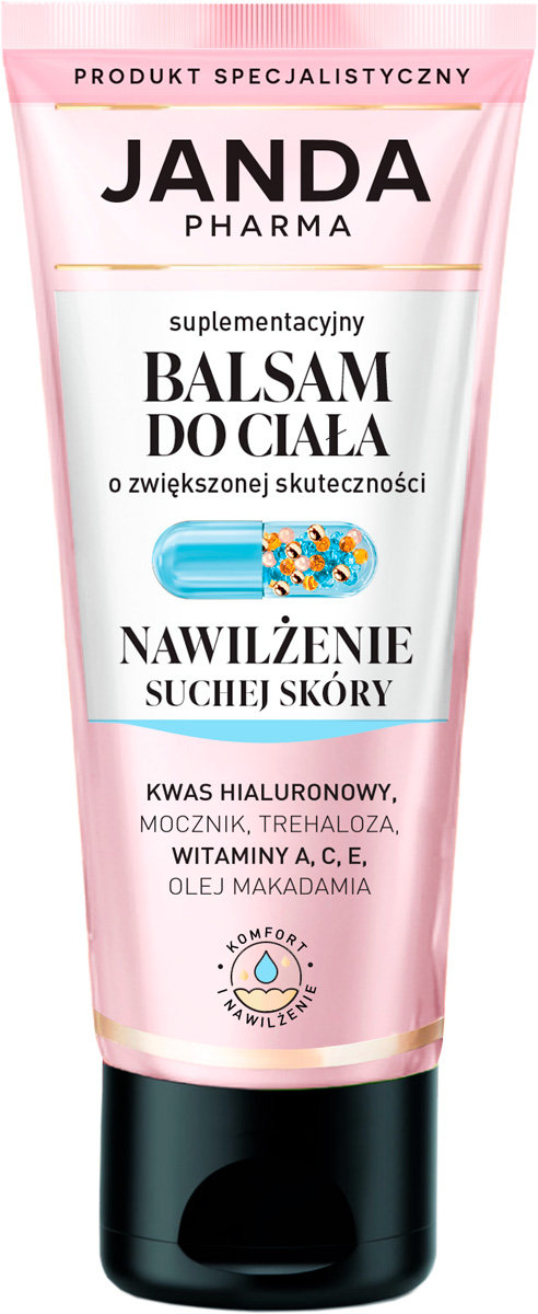 

Janda, Pharma, Дополнительный бальзам для тела, увлажняющий сухую кожу
