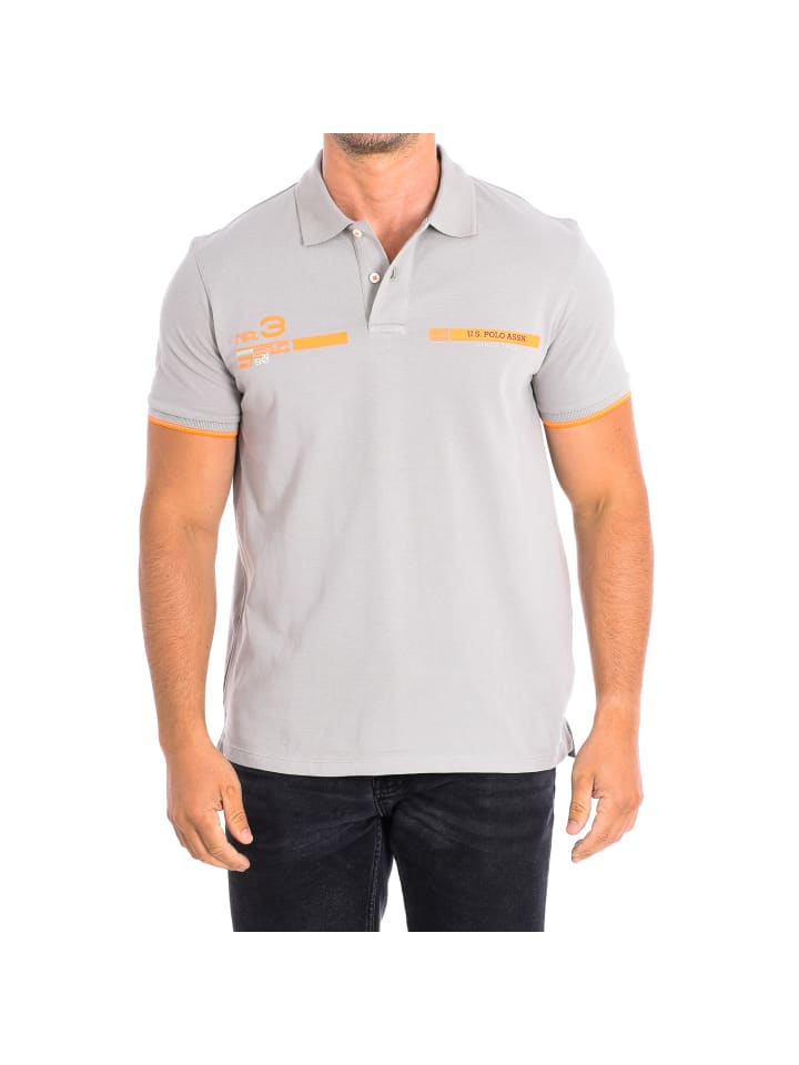 

Рубашка-поло U.S. Polo Assn., серый