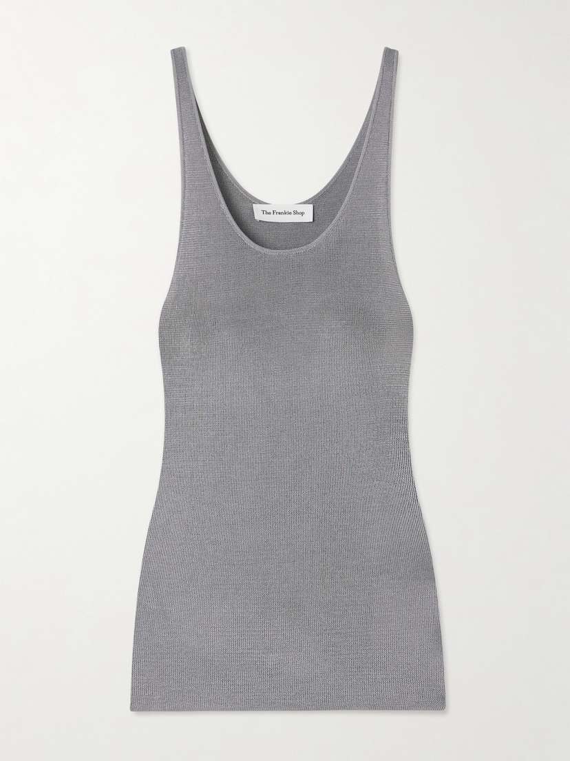 

Вязаная майка Rivo The Frankie Shop, серый