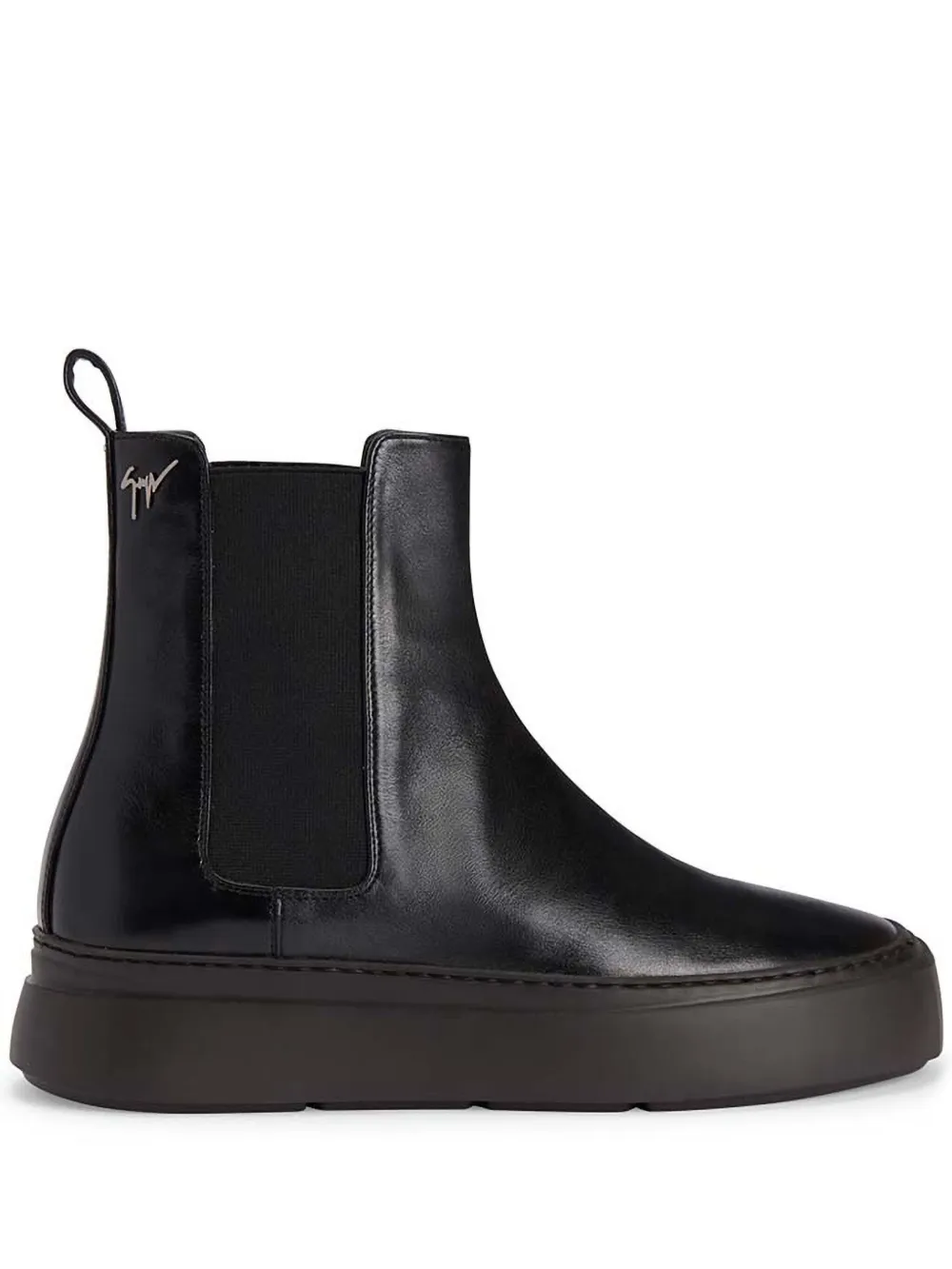

Кожаные ботинки Giuseppe Zanotti, черный