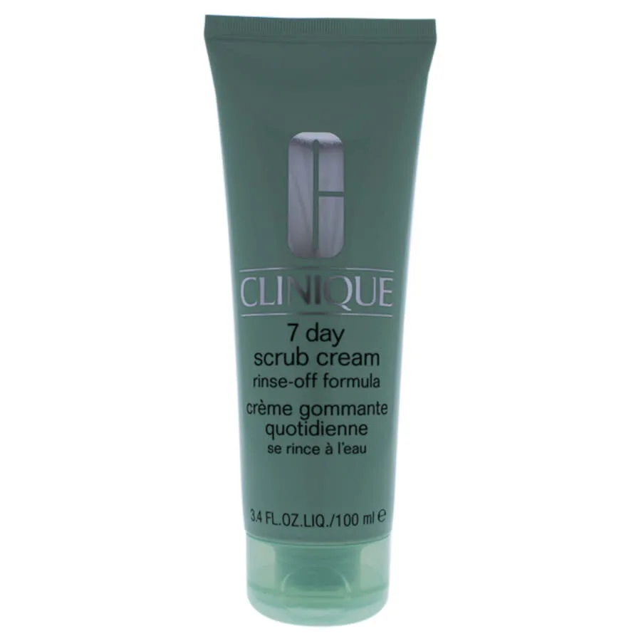 Clinique / Скраб-крем для умывания 7 дней, смываемая формула, 3,4 унции (жен.)