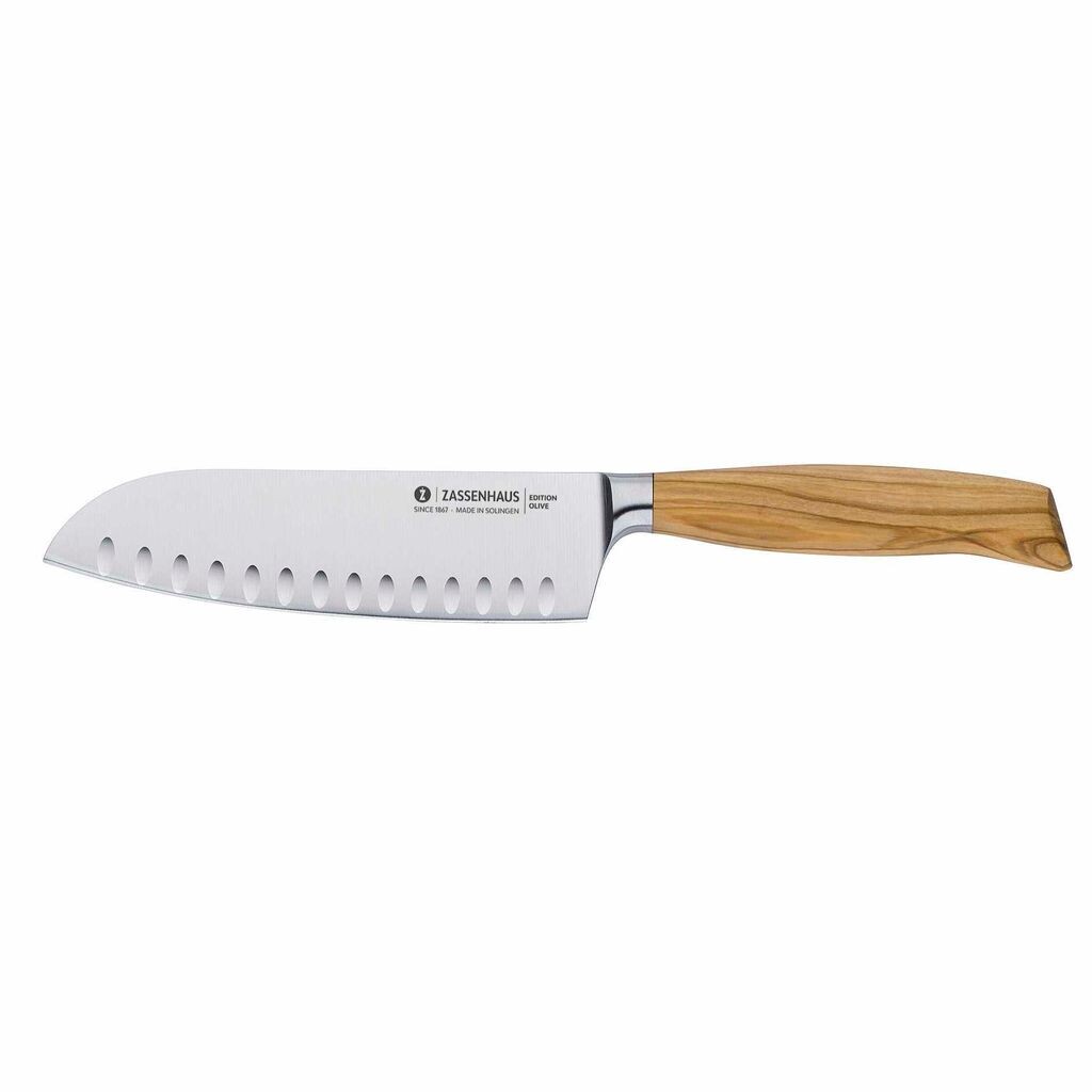 

Нож Zassenhaus Santoku EDITION OLIVE 16 см 74048