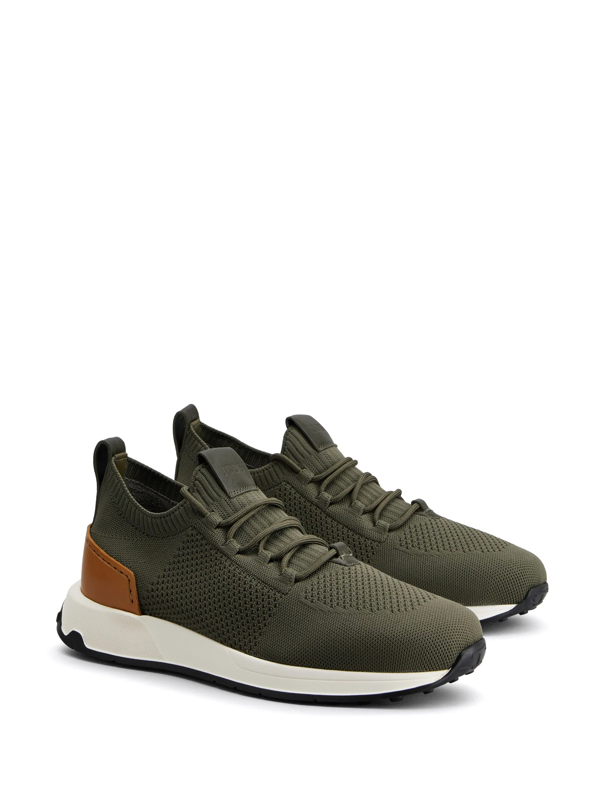 Сетчатые кроссовки Running Mid Volume 63K Tod'S, зеленый — фото 2