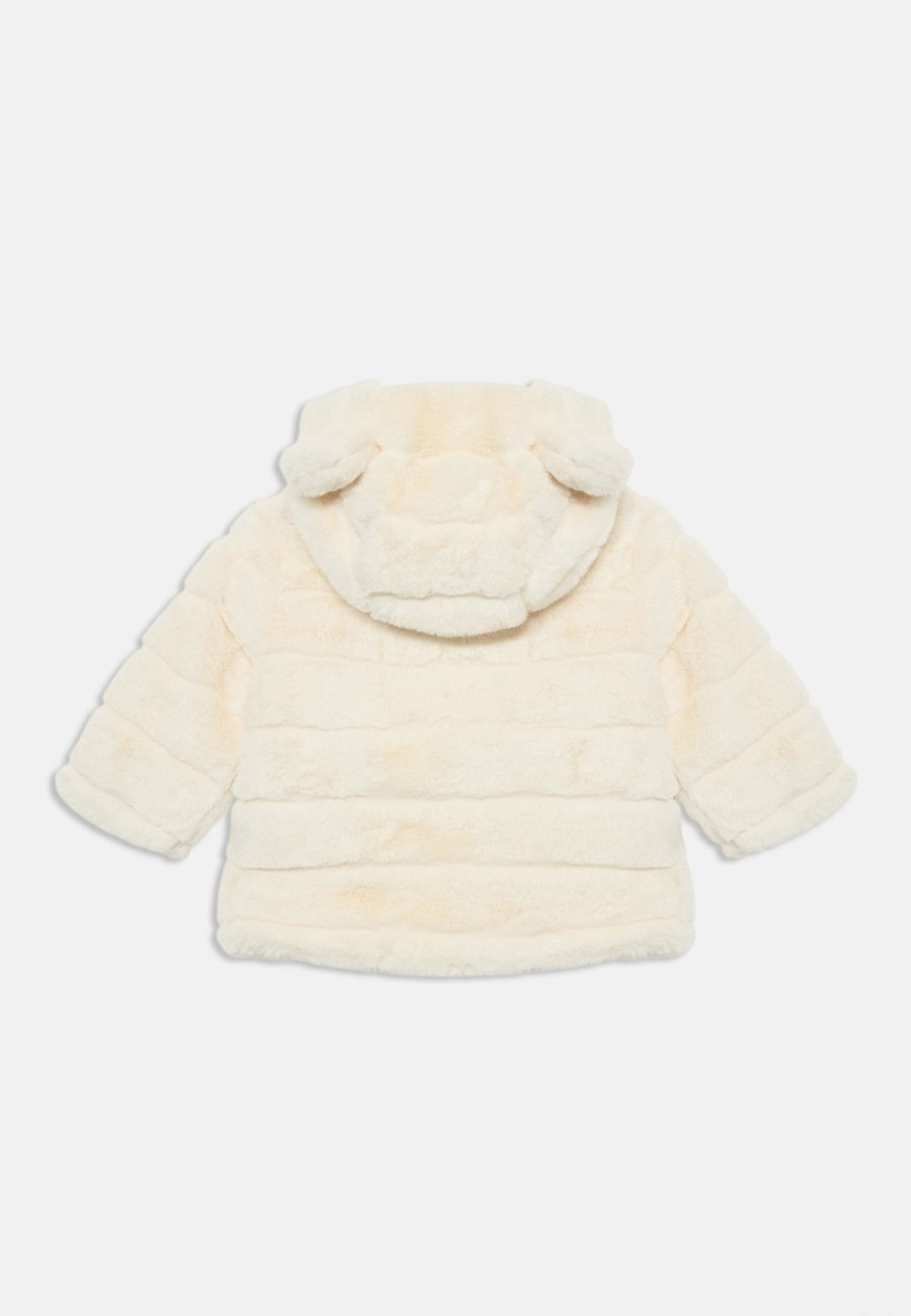 Зимняя куртка MOSCHINO BABY HOODED JACKET, Cloud/Off-White — фото 2