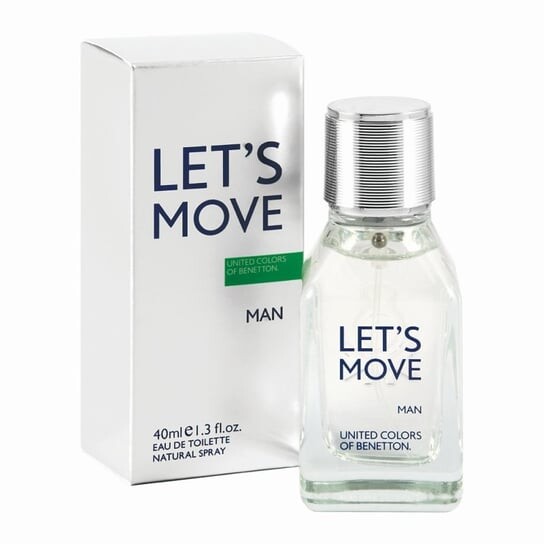 

Туалетная вода, 40 мл Benetton, Let's Move