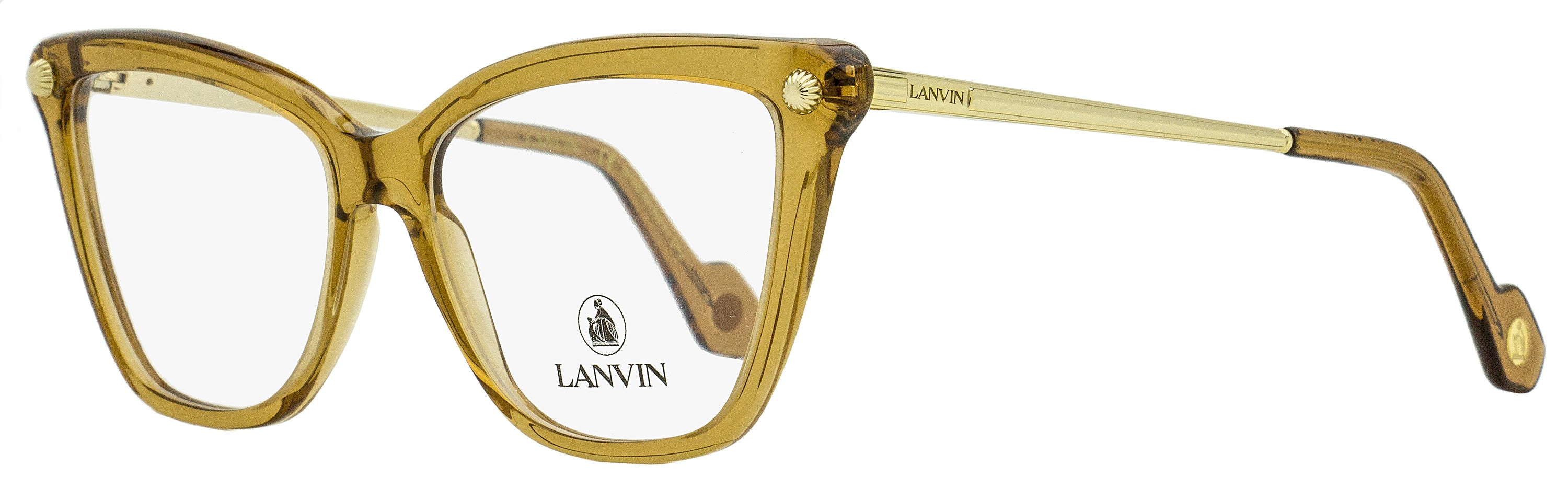 

Женские очки-бабочки Lanvin LNV2622 208 карамель/золото 54 мм