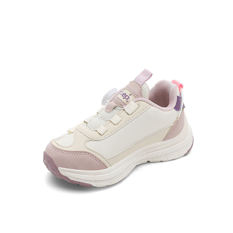 Jeep Беговые кроссовки Running Collection Lightweight Cushioning Slip Resistant Low top Pink White для детей — фото 4