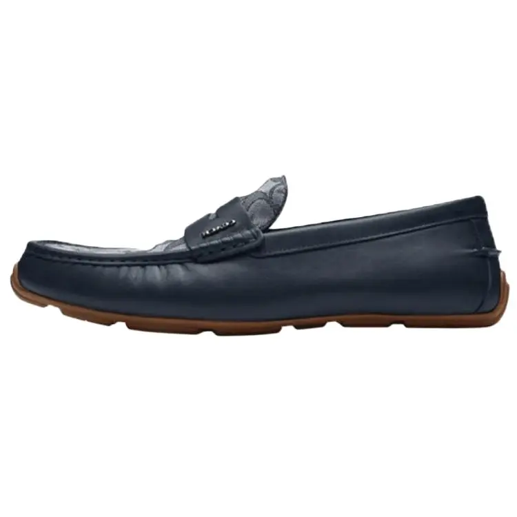 

Мужские лоферы Liam Marine Blue COACH