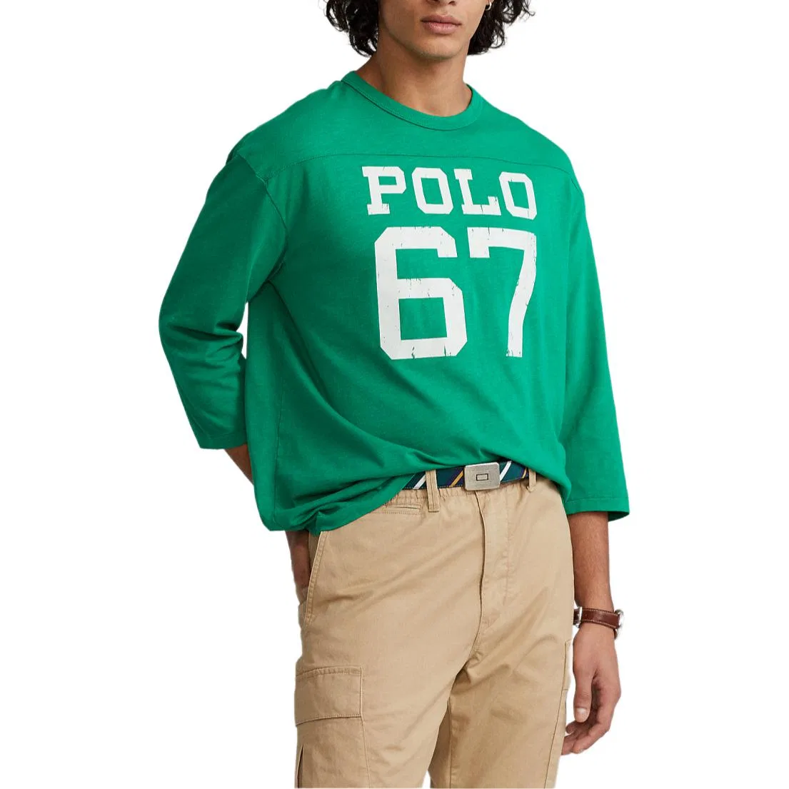 Футболка мужская Green Polo Ralph Lauren — фото 3