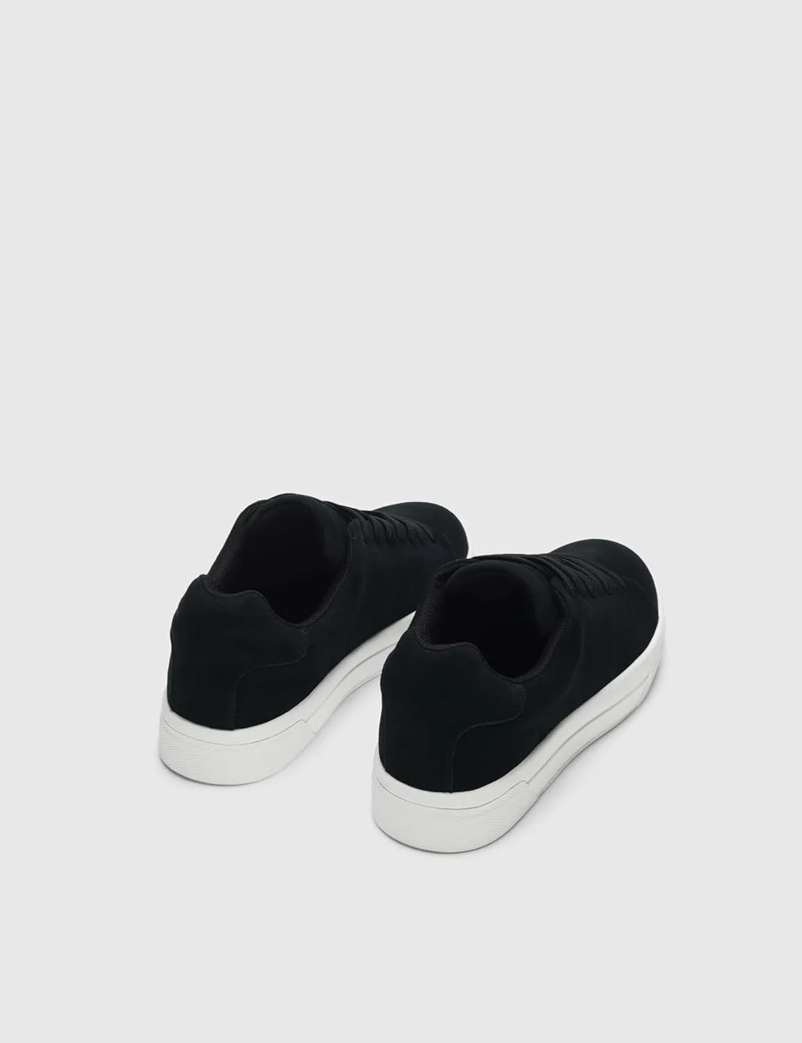 Мужские массивные замшевые кроссовки Slhdavid Chunky Suede Trainers 2.0 Noos Selected Men, черный — фото 3