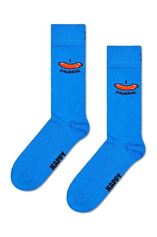 

Носки-сосиски Happy Socks, синий