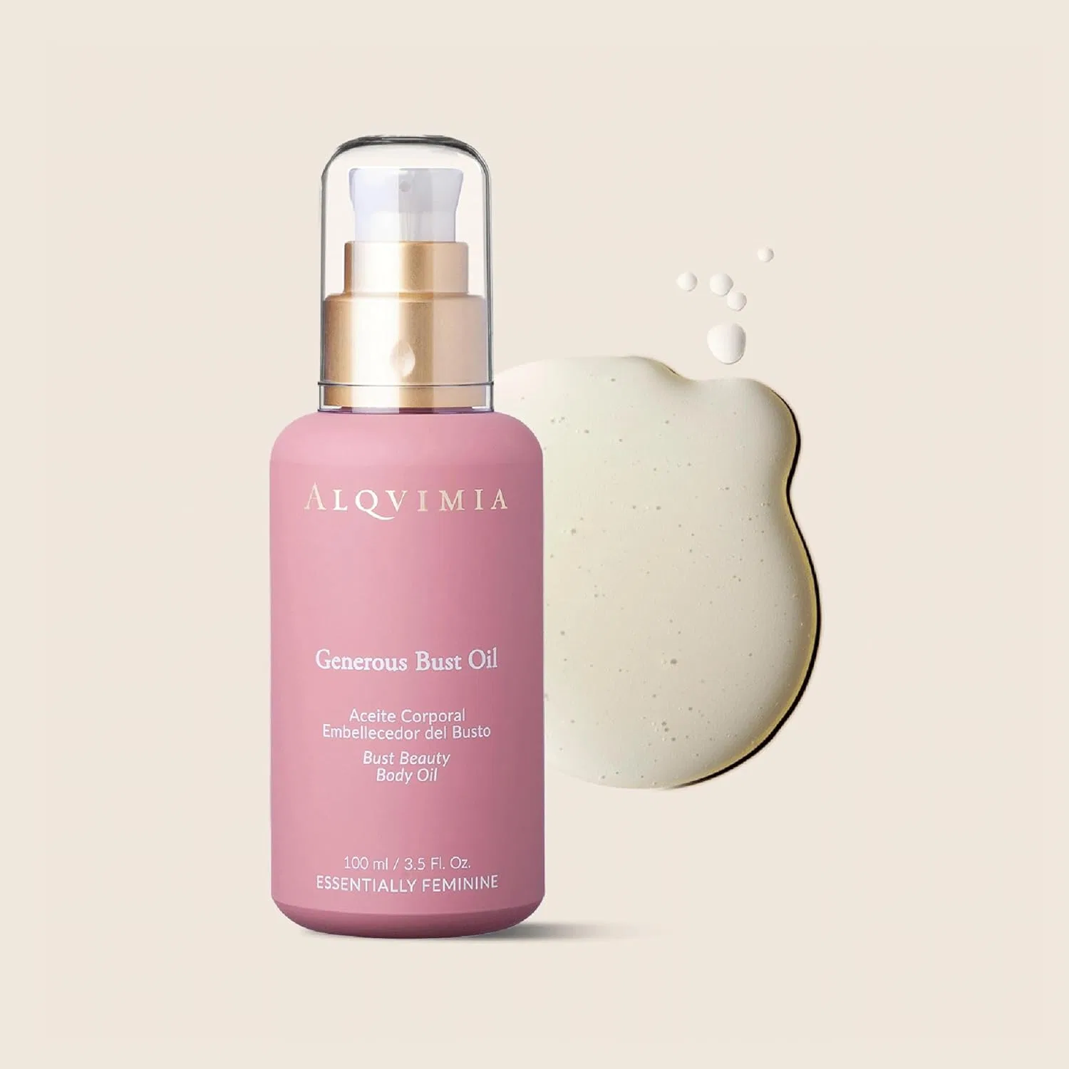 Масло для увеличения объема груди ALQVIMIA Generous Bust Oil Alqvimia — фото 2