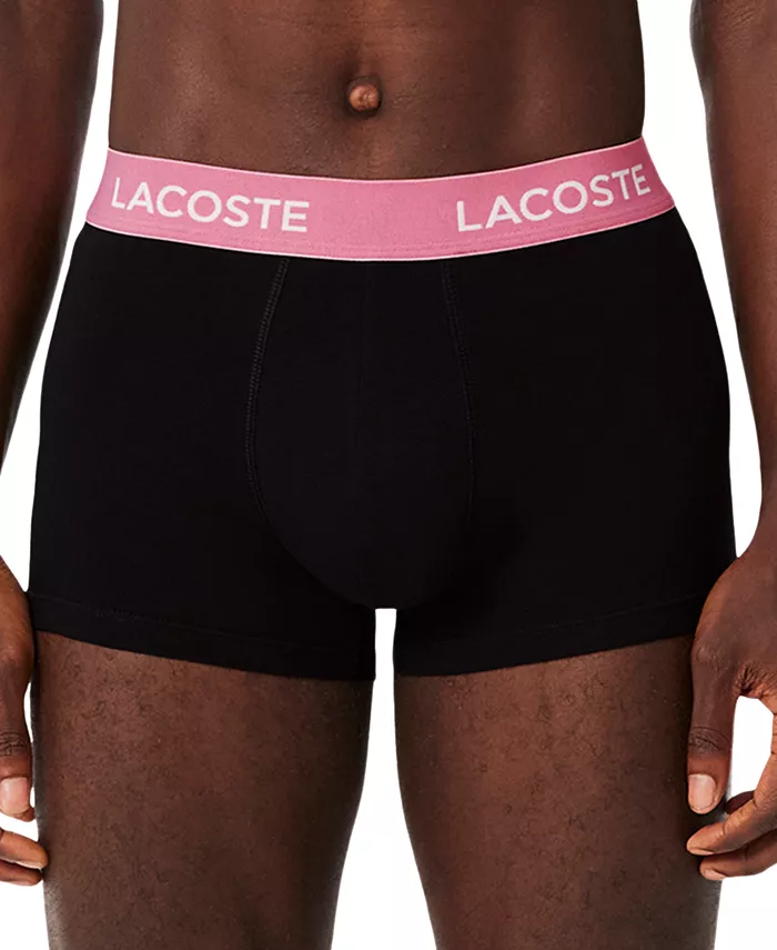 Трусы-боксеры Lacoste, комплект из 5 штук, классическая посадка — фото 4