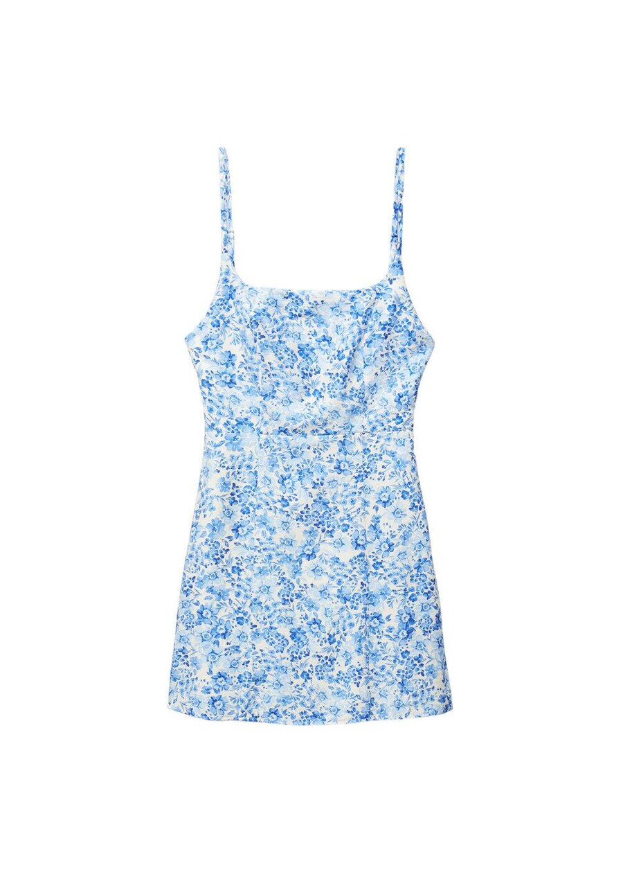 

Пляжное платье MANGO Beach Dress Concha, синий