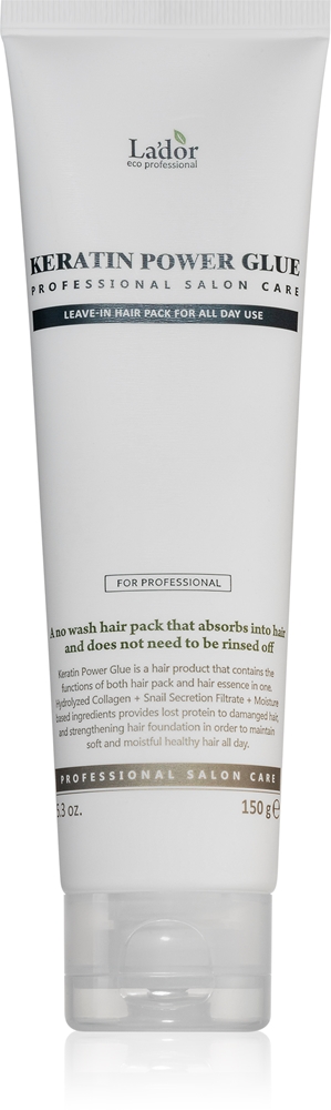 

Несмываемое средство для волос Keratin Power Glue с кератином La'Dor, 150 гр
