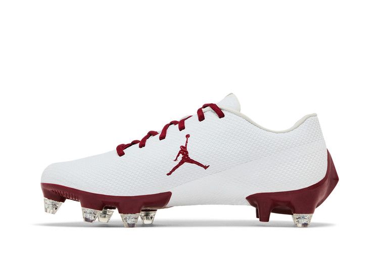 Бутсы Nike Jordan Vapor Edge Speed 360 D SMU 'Oklahoma Away' PE, белый — фото 4