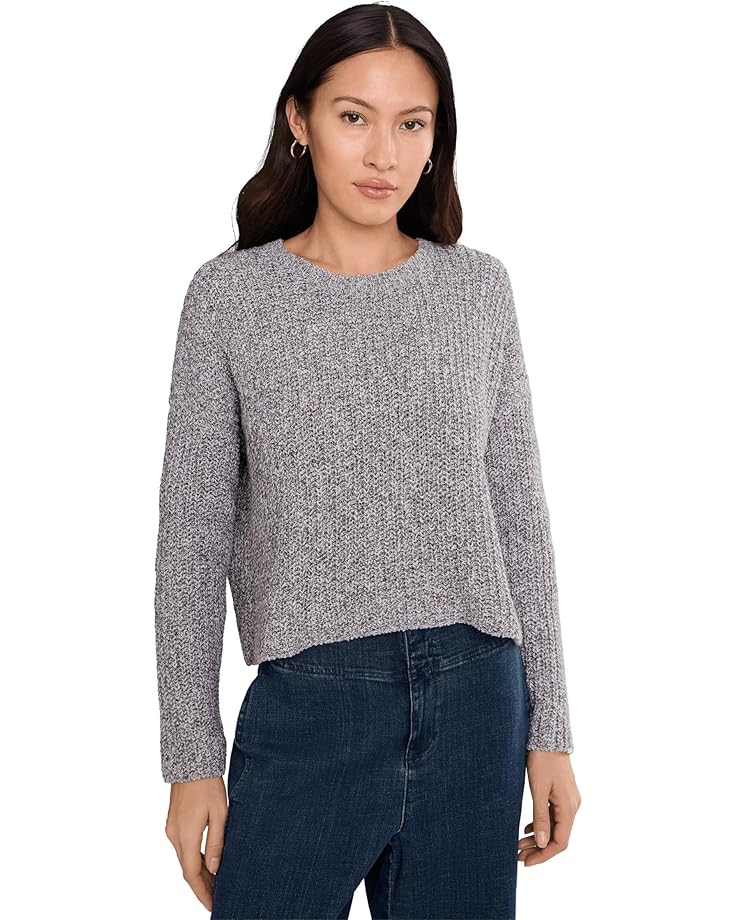 

Женский свитер Eileen Fisher Peruvian Cotton Cloud Twist Crew Neck, Dark Pearl