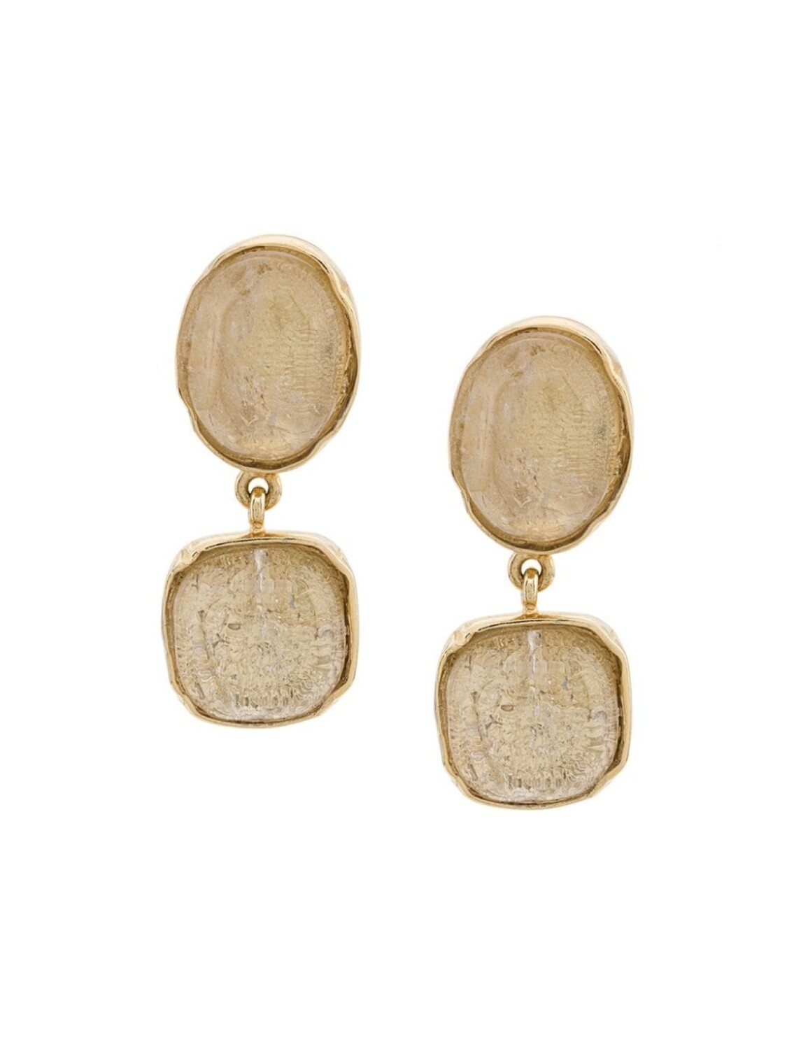 

Клипсы 'Cabochons' Goossens, золотой