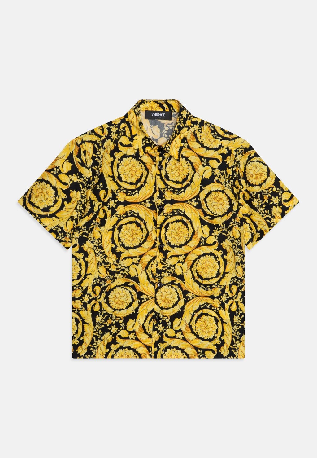 

Рубашка Informal Baroque Kids Unisex Versace, цвет black/gold