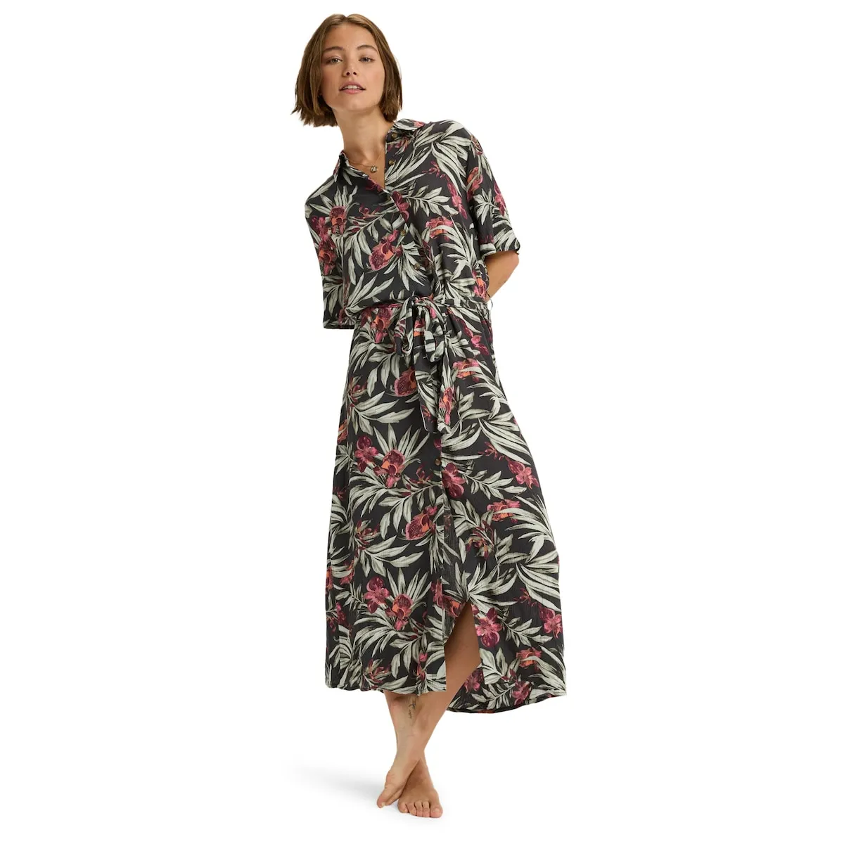 

Женское платье Island Escape Printed Roxy, черный