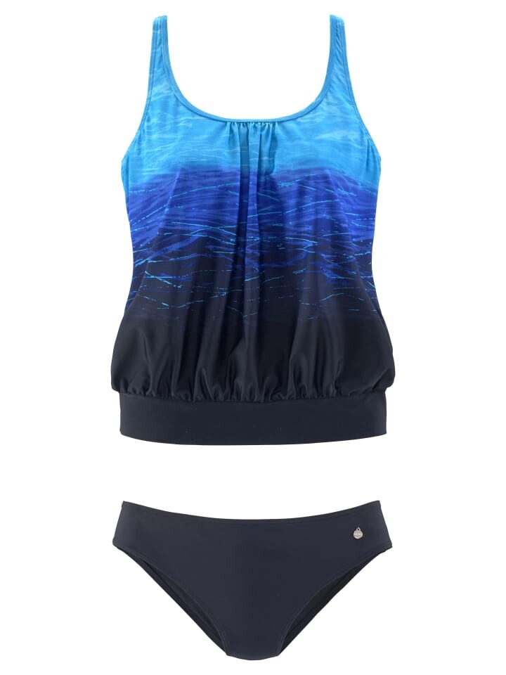 

Комплект бикини LASCANA, цвет blau/bedruckt