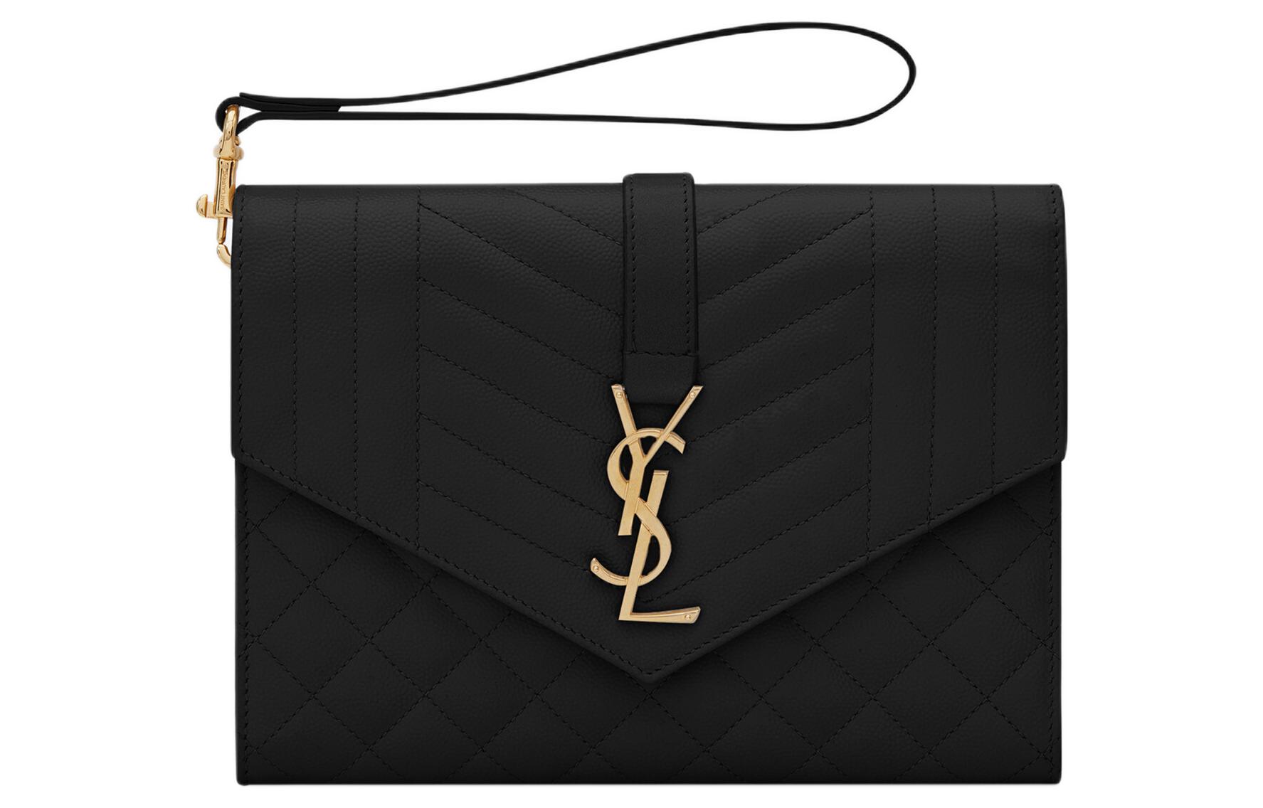 

SAINT LAURENT Женская клатч из натуральной кожи